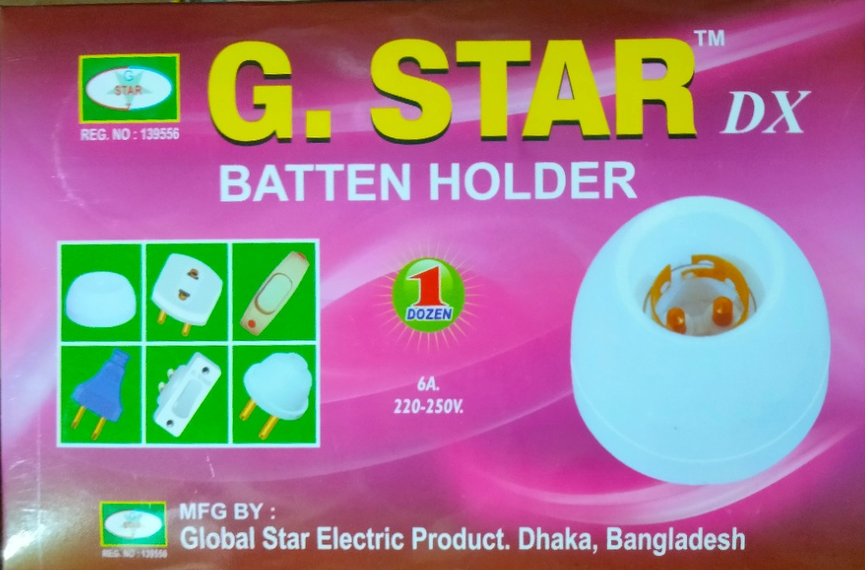 G-Star DX Batten Holder (Screw Type)