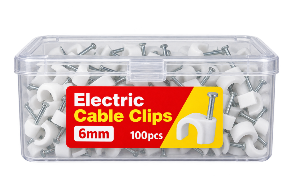 Electric Cable Clip 6mm - Box