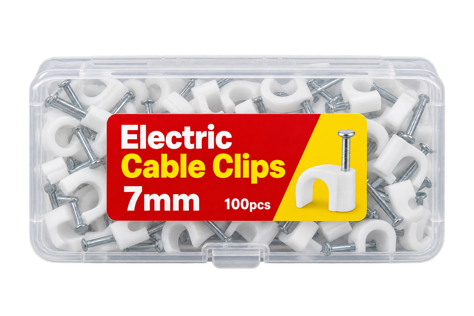 Electric Cable Clip 7mm - Box