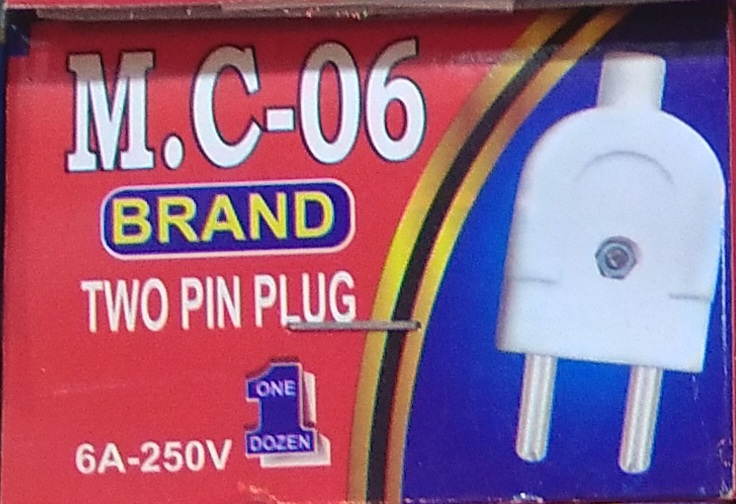 M.C-06 Brand Two Pin Plug