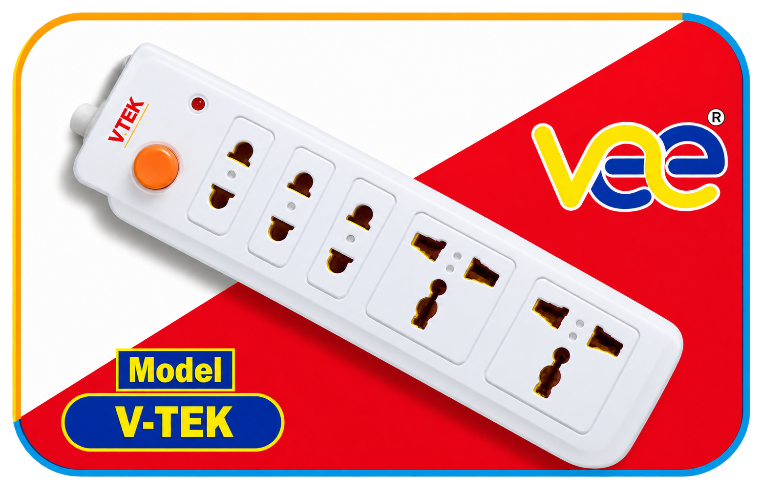 V - TEK M : 2015 White (6 Feet)